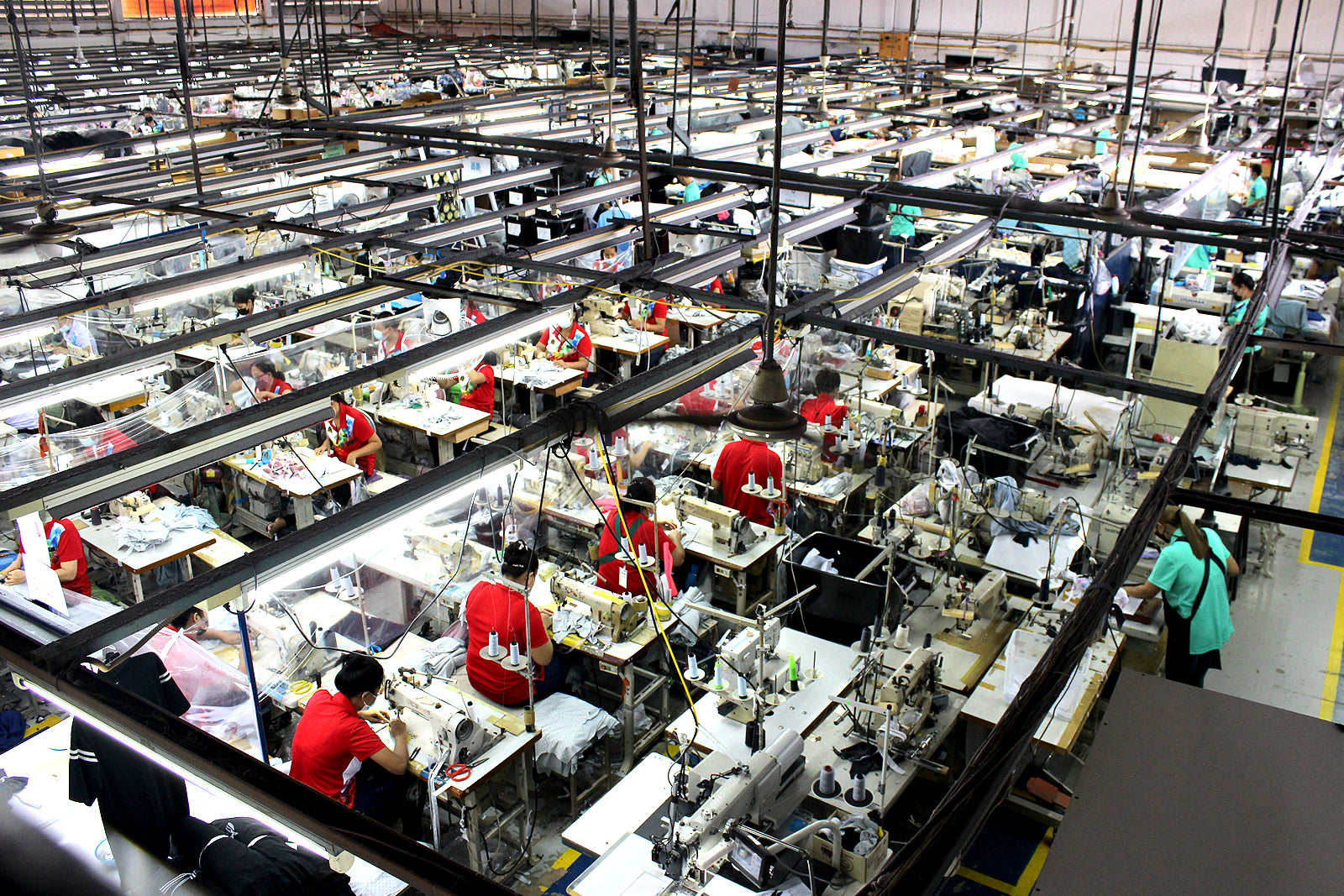 Garment manufacturing –