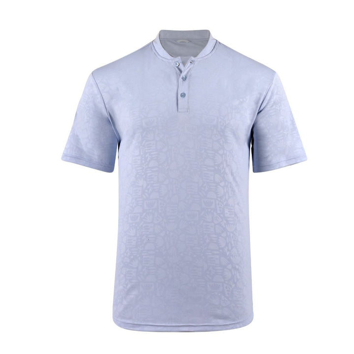 Embossed Blade Collar Polo