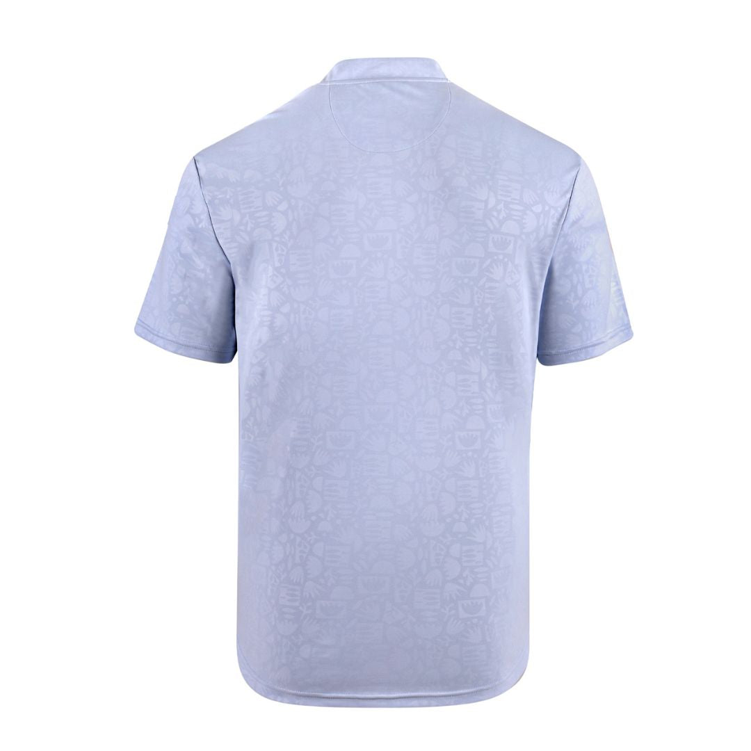 Embossed Blade Collar Polo