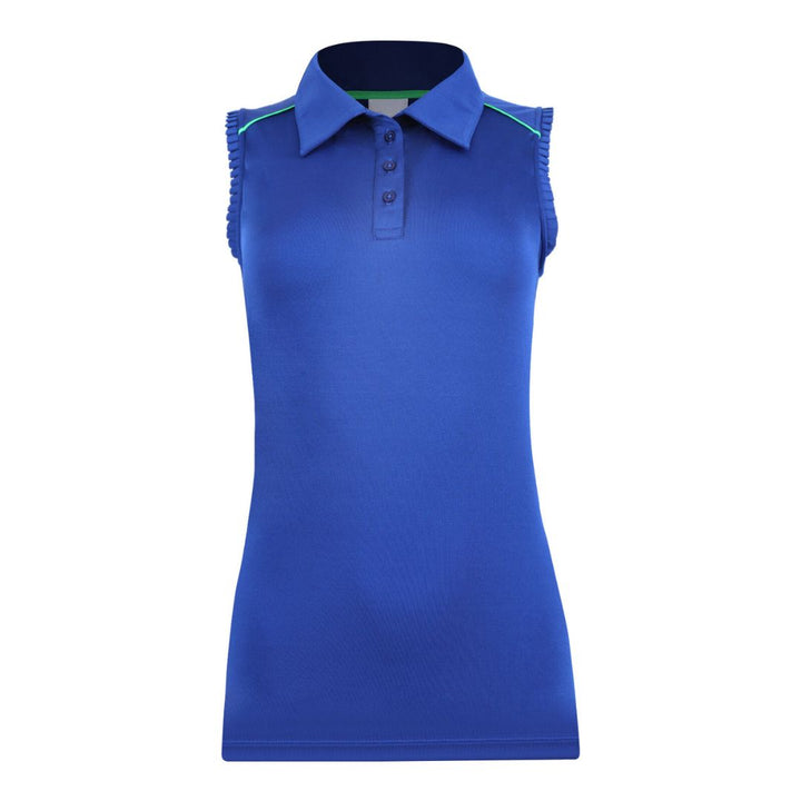Ruffles Sleeveless Polo