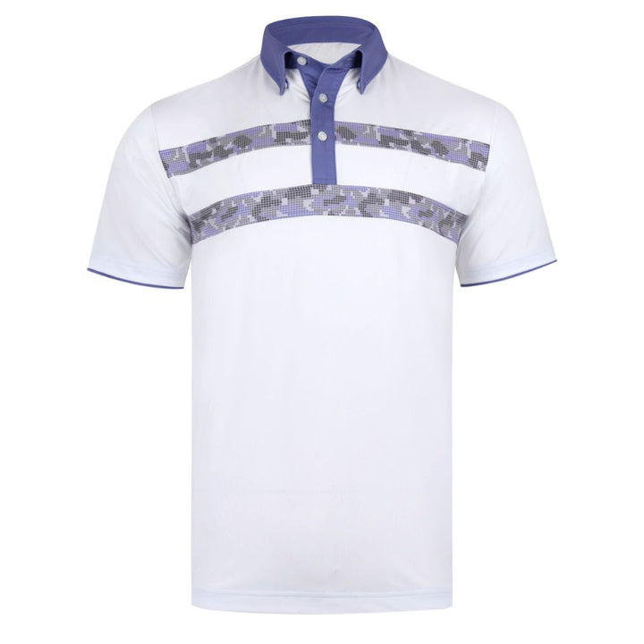 Polo Printed Chest stripe