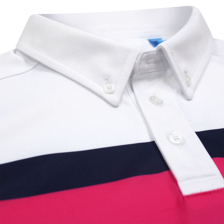 Printed stripe Polo shirt