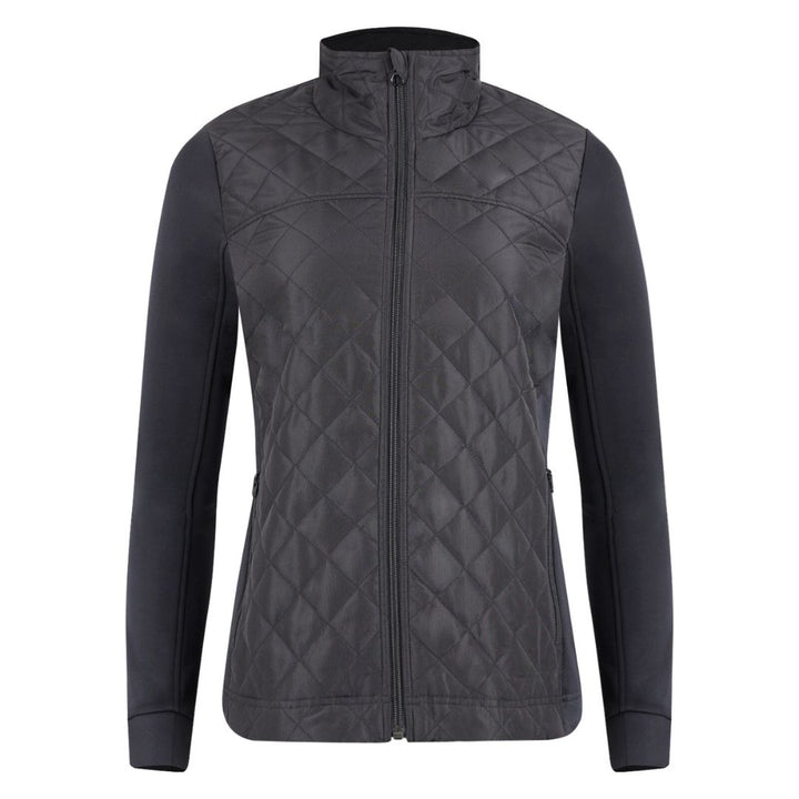 Full Zip Long Sleeve Quilted Jacket