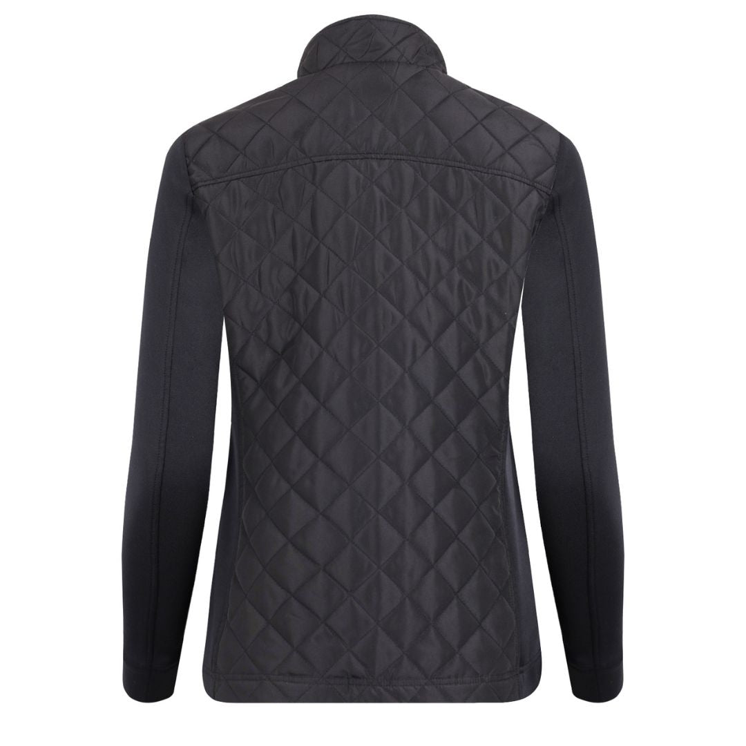 Full Zip Long Sleeve Quilted Jacket