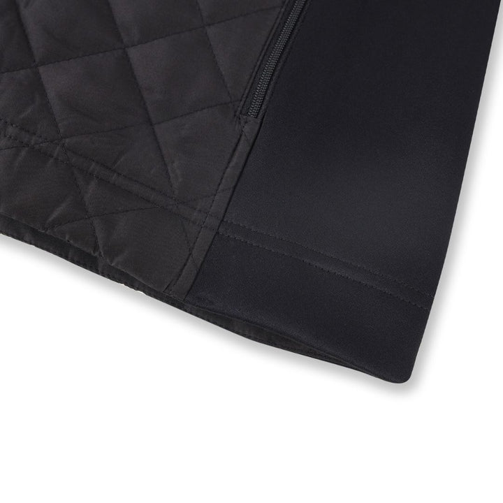 Full Zip Long Sleeve Quilted Jacket