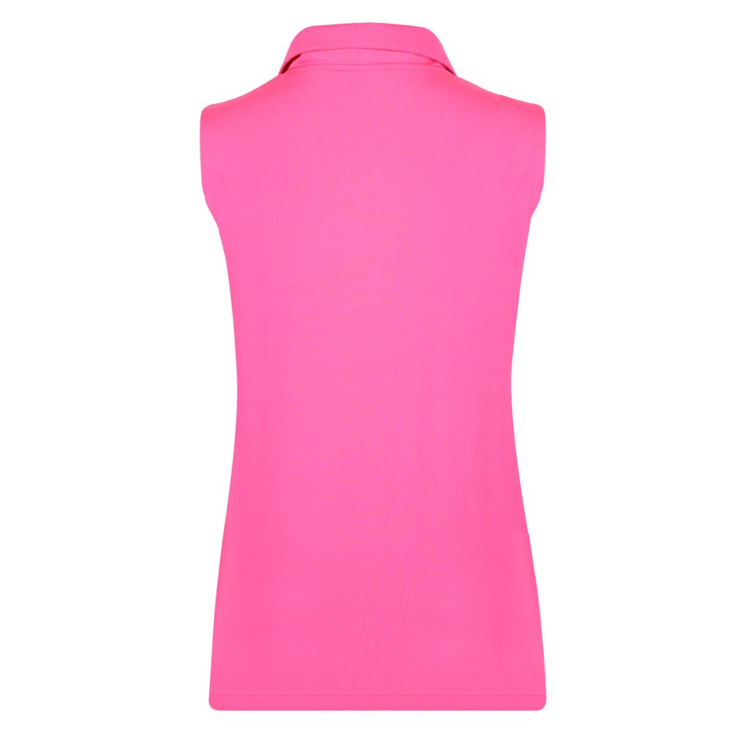 Women Sleeveless Polo