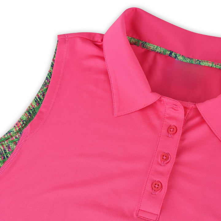 Women Sleeveless Polo