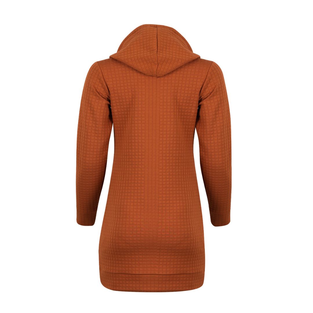 Waffle Hoodie Dress
