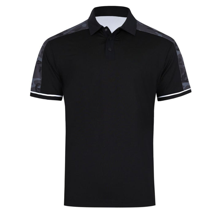 Polo shoulder printed panel