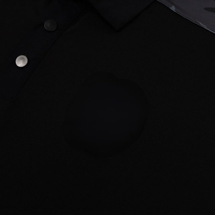 Polo shoulder printed panel