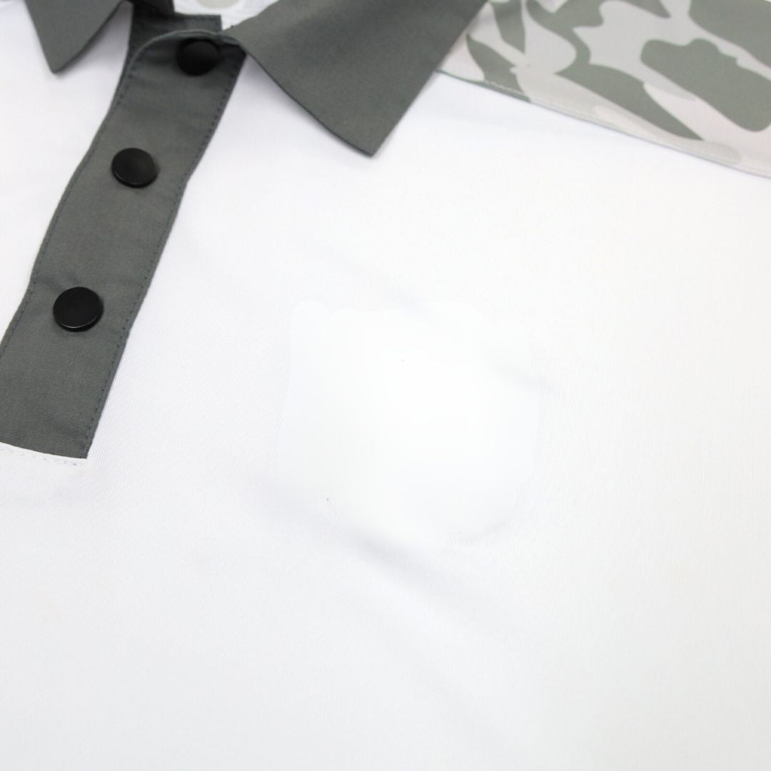 Polo shoulder printed panel