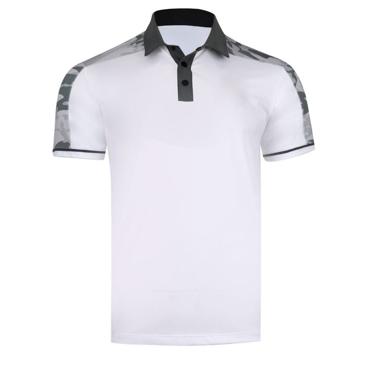 Polo shoulder printed panel