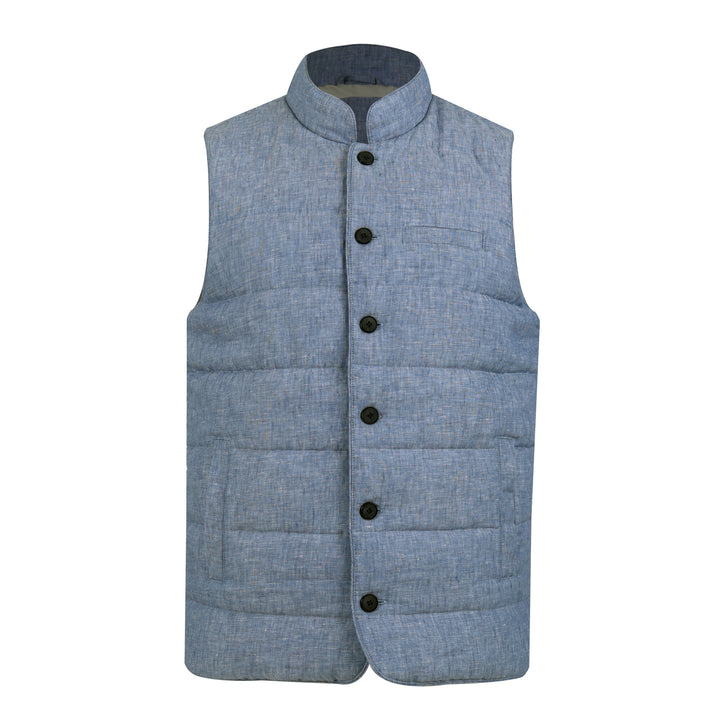 Men's Vest Padding Linen