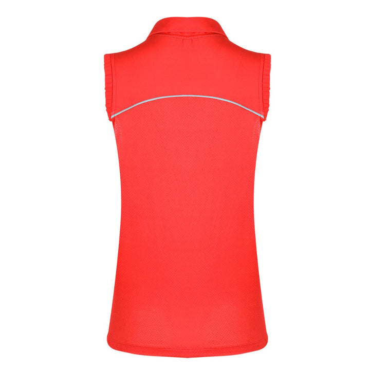 Ruffles Sleeveless Polo