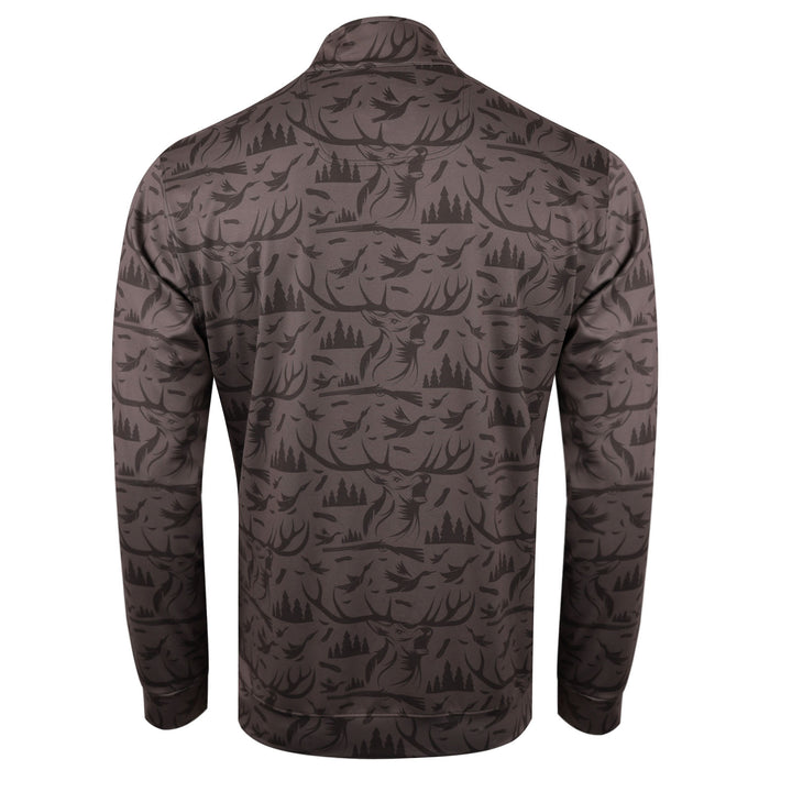 Printed Quarter Zip