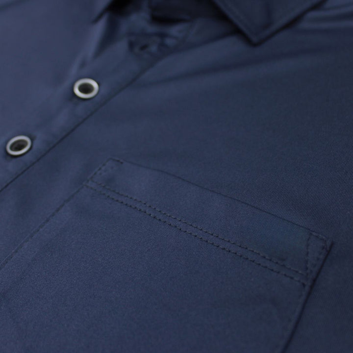 Polo with chest pocket