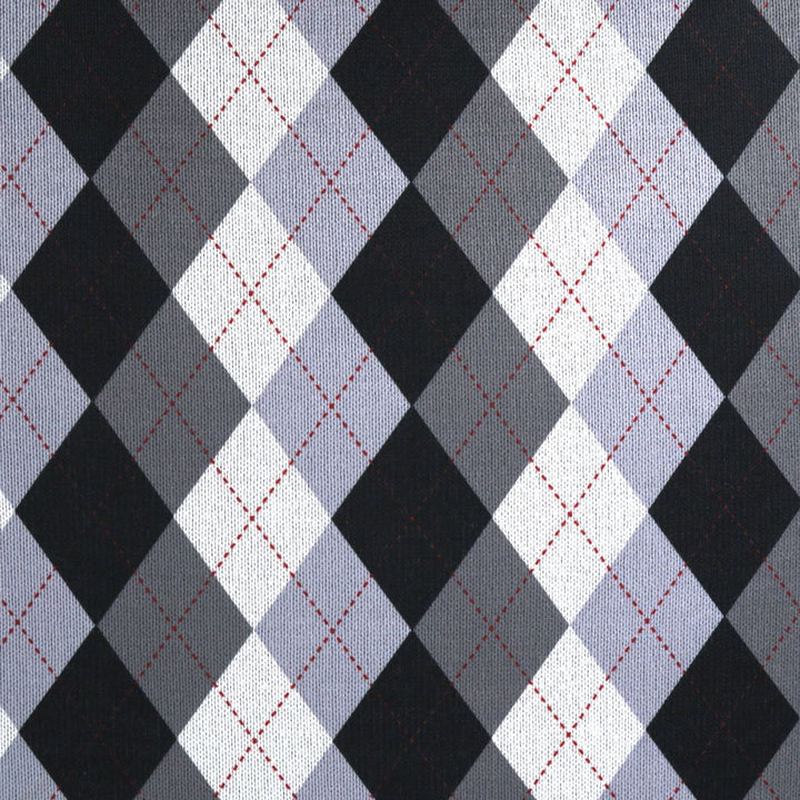 Long Sleeve Wolf Fleece Argyle with Fur