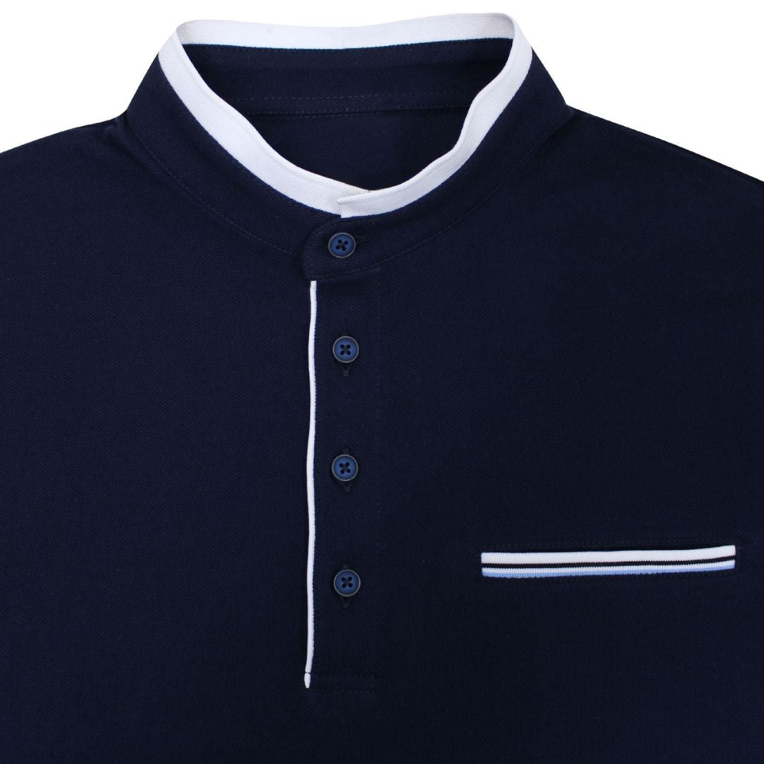 Henley polo