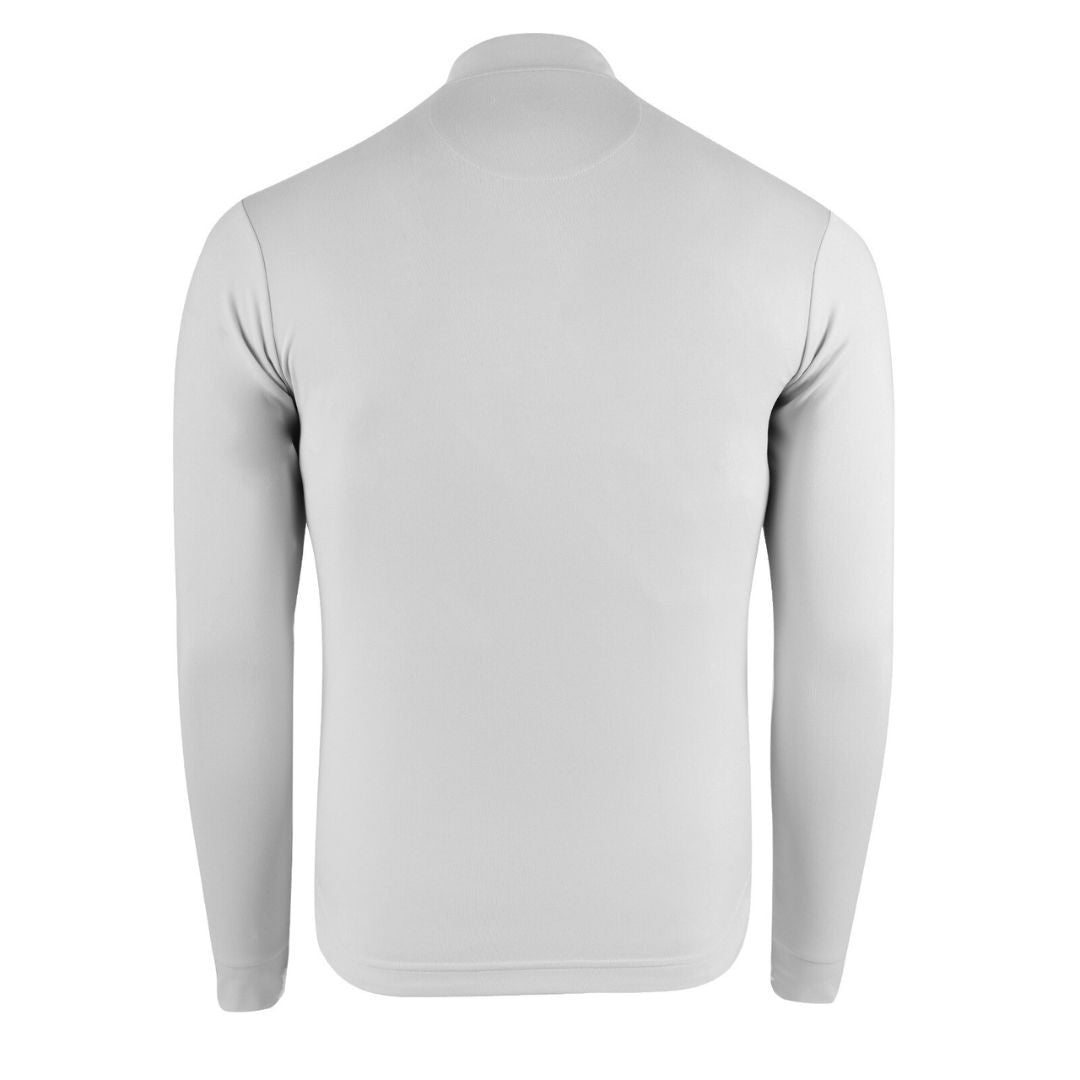 Men's Quarter Zip Henry neck Long Sleeve
