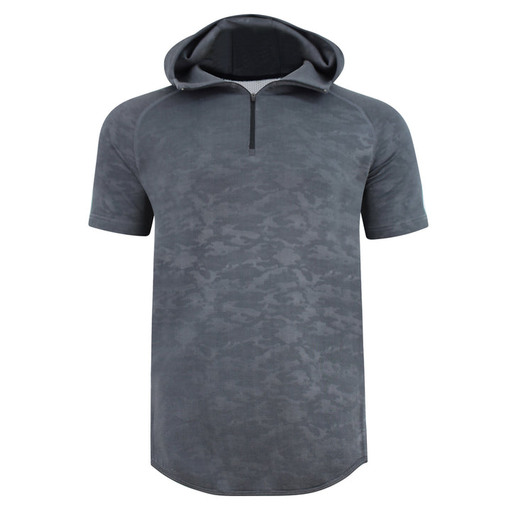 Short Sleeve Air Layer Hoodie