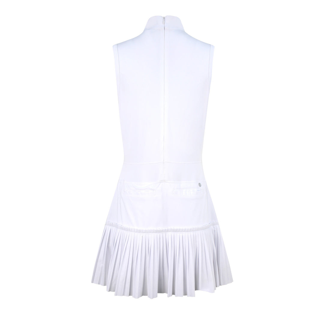 Women pleated tennis dress