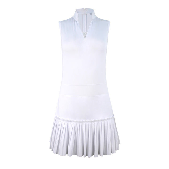 Women pleated tennis dress