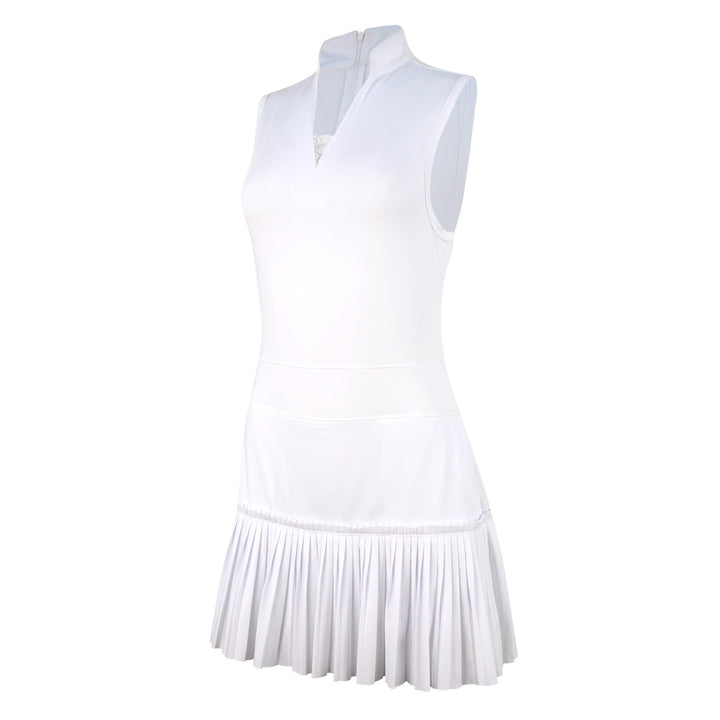 Women pleated tennis dress