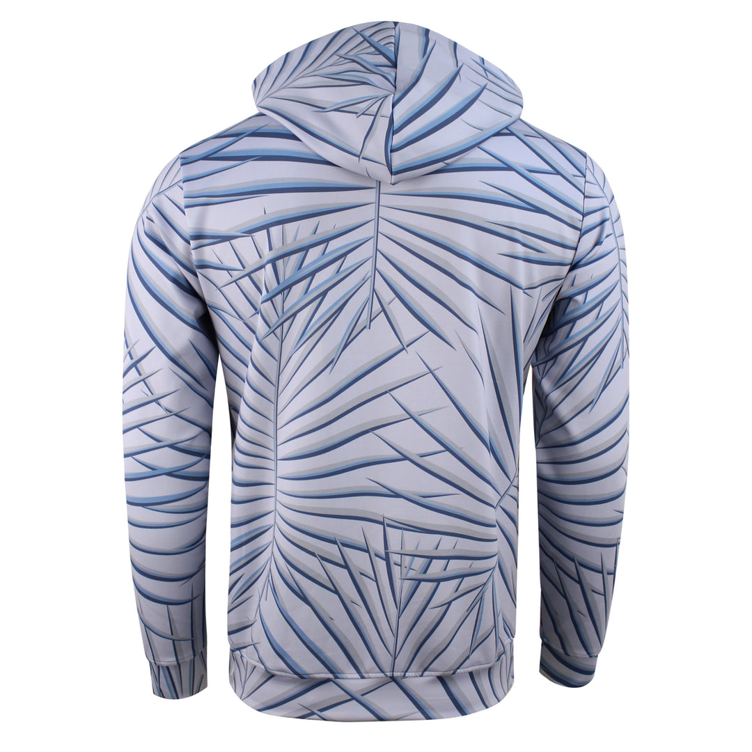 Hoodie with quarter zip