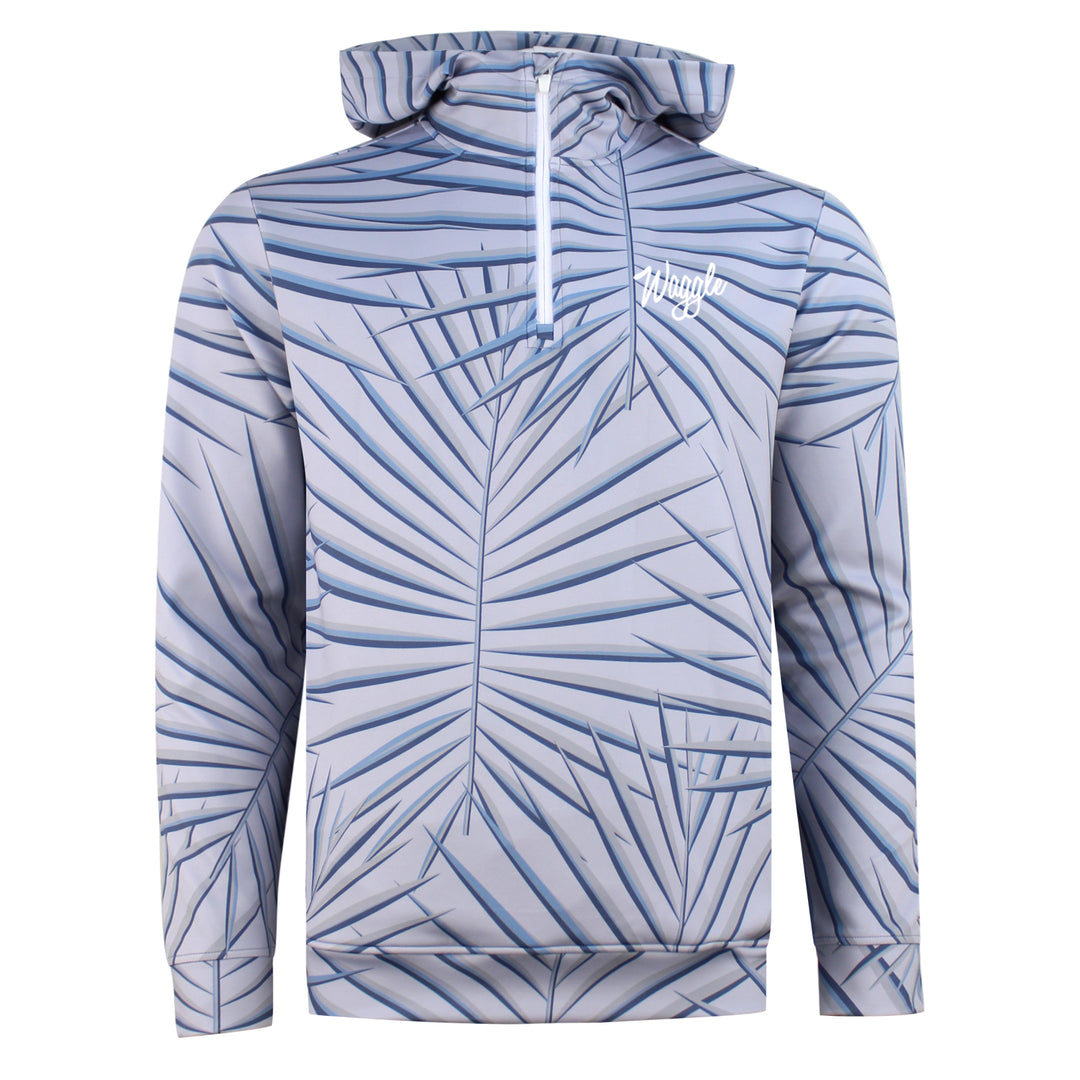 Hoodie with quarter zip