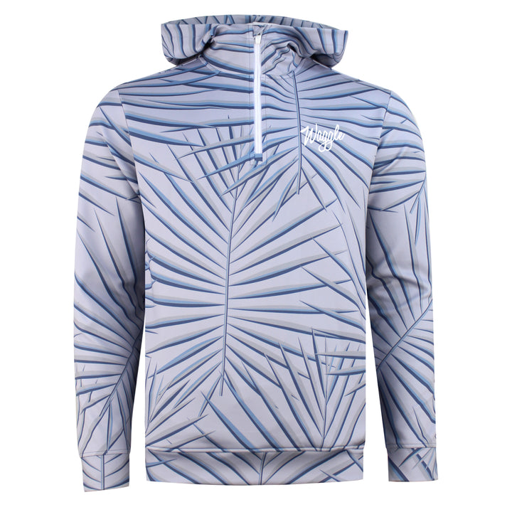 Hoodie with quarter zip