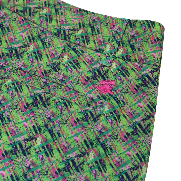 Scalloped hem shorts (Printed)