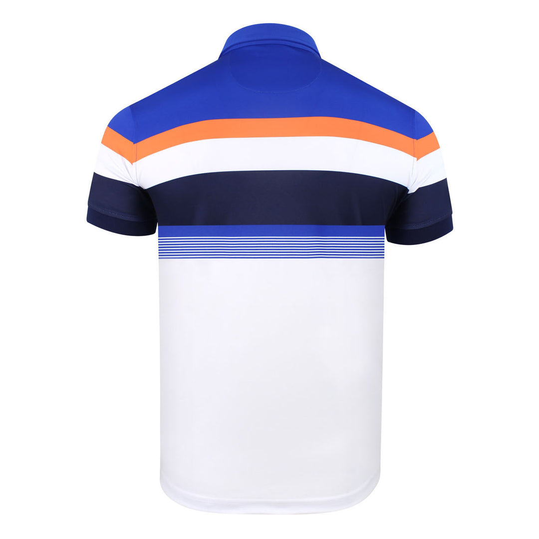 Printed stripe Polo shirt