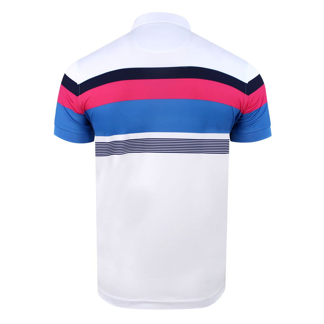 Printed stripe Polo shirt