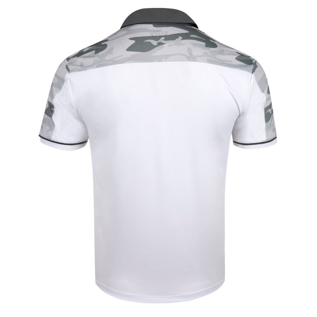 Polo shoulder printed panel