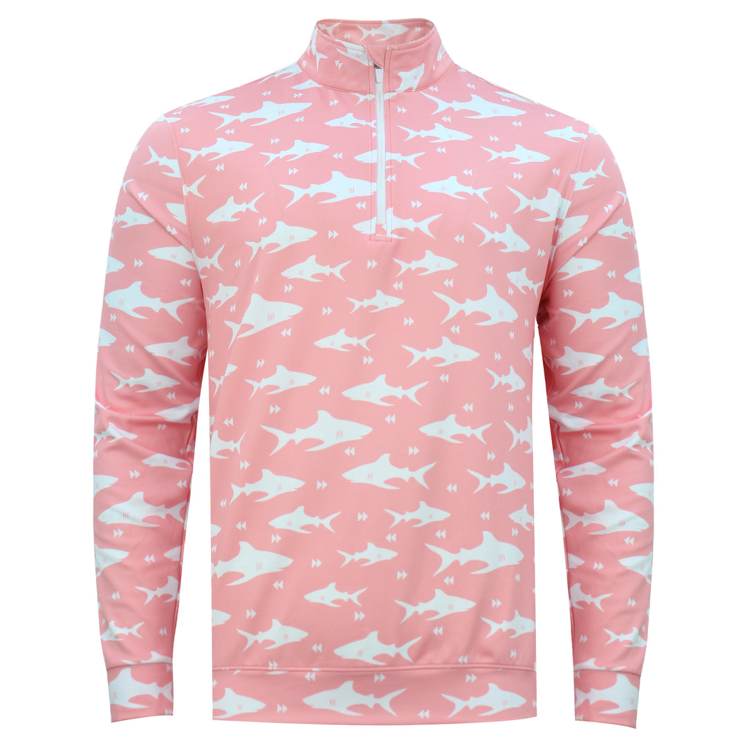Printed Quarter Zip