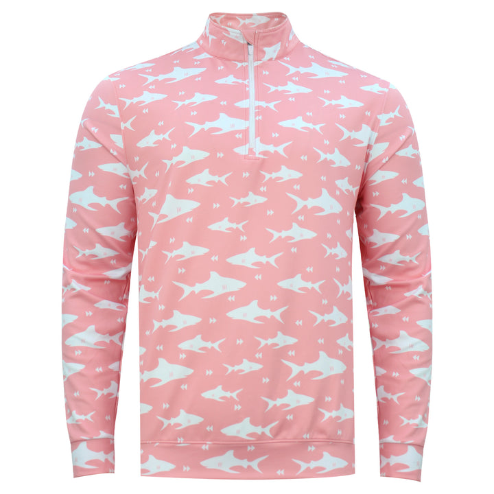 Printed Quarter Zip
