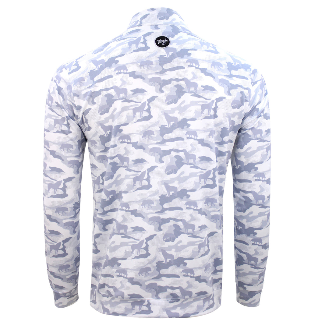 Printed Quarter Zip
