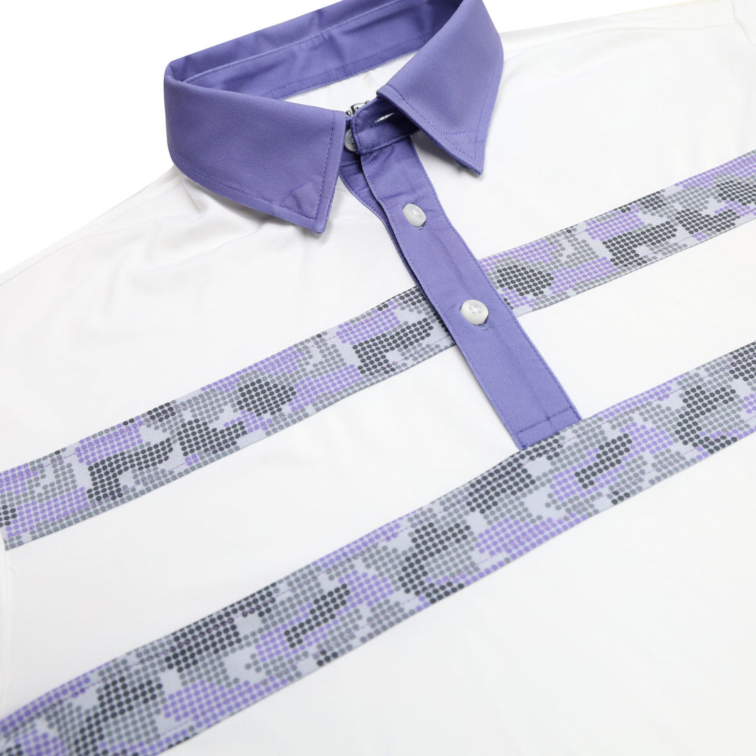 Polo Printed Chest stripe