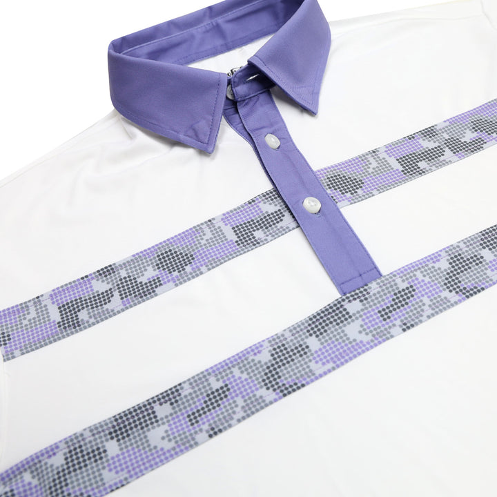 Polo Printed Chest stripe