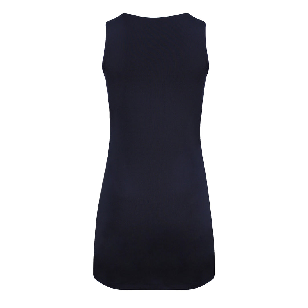 Women solid tennis dress