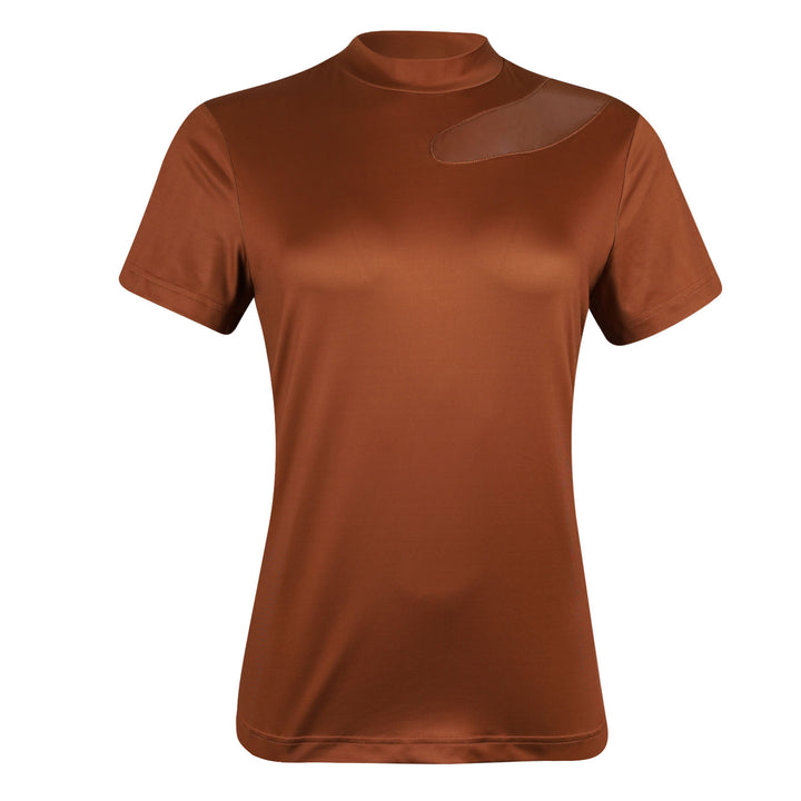 Mandrin Collar T-Shirt