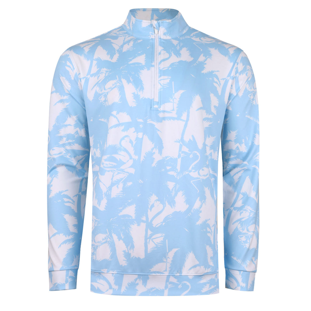 Printed Quarter Zip