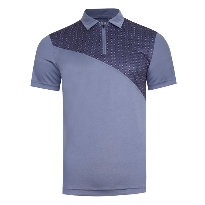 Men's Polo Zip Shirt